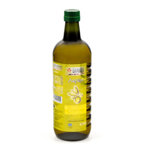Εξαιρετικό παρθένο ελαιόλαδο — PET 1 L — PET πλαστικό · Πράσινη ετικέτα