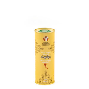 Εξαιρετικό παρθένο ελαιόλαδο — δοχείο 500 ml — Λευκοσίδηρος στρογγυλός · Χρυσό